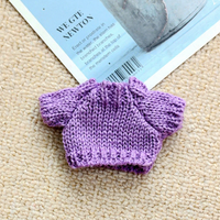 Nouveaux produits 2026 : Robes, pulls et accessoires pour poupées Moru, vêtements en coton pour poupées de 10 cm à moins d'un dollar pour poupées en peluche Kitty et Labu