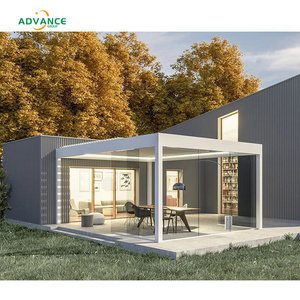 Advance DIY Installation Pergola en aluminium pour l'extérieur avec rideaux latéraux et système LED en option - Product Image 5
