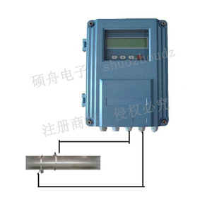Medidor de Flujo Ultrasónico Portátil Shuozhou Sztds-100 con Clip para Medición de Líquidos, Material de Acero Inoxidable - Product Image 1