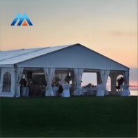 Tenda Pesta dari Aluminium Padat Tahan Angin Ukuran Kustom Ruang Luas untuk Acara dan Aktivitas Luar Ruangan