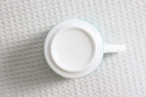 Tasses à café multicolores Macaron, lot de 5, cadeau de Noël, porcelaine fine, artisanat fait main pour la maison - Product Image 5