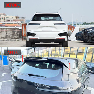 Bmw Ix Rear <b>Wing</b> Spoiler Abs Material Adhesive Mounting <b>Black</b> - Product Image 2