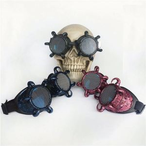 Gafas de Sol de Moda con Montura Curva Estilo Punk, Gafas Góticas Steampunk, Novedad de Fábrica 2019 - Product Image 2