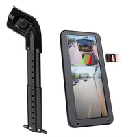 Moniteur d'écran 12,3 pouces 1080P AHD étanche pour système DVR de bus et camion avec détection d'angle mort par IA BSD et caméra de recul
