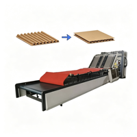 Machine de laminage automatique de papier cannelé haute vitesse et haute qualité