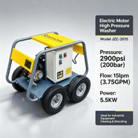 Nettoyeur haute pression électrique 2900 PSI pour le lavage de camions, bus et remorques – Idéal pour les ateliers de detailing automobile