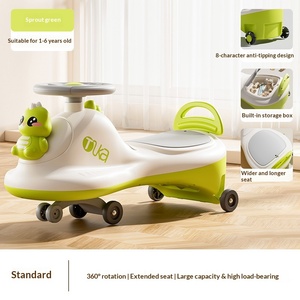 Triciclos para Niños - Vehículo Deslizante para Bebés de 1 a 6 Años con Música - Cuatro Ruedas, Unisex, Juguete Deslizante con Asiento - Product Image 6