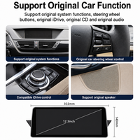 Sistema Multimedia para Automóvil Android 14 de 12.3 Pulgadas para BMW X1 E84, 8+64 GB, CarPlay Inalámbrico, Android Auto, DSP, Pantalla Antideslumbrante de 1920x720, 4G