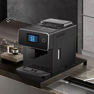 Cafetera Comercial con Pantalla Táctil, Totalmente Automática, Estilo Italiano Americano, para el Hogar, con Molienda Fresca, Modelo RM-A10, Cafetera Espresso - Product Image 4