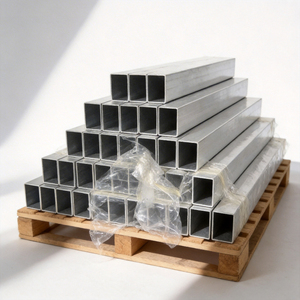 ท่ออลูมิเนียมสี่เหลี่ยมผืนผ้ากลวงขนาด 6063 2x2 มม.  แบบอะโนไดซ์ - Product Image 4