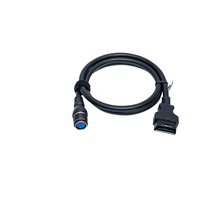 Analyseur de moteur ICOM A2/A3 Scanner de diagnostic automobile OBD2 avec connecteur 16 broches/19 broches 12-24V Garantie 1 an