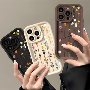 <span class=keywords><strong>Coque</strong></span> de téléphone en <span class=keywords><strong>silicone</strong></span> à motif floral OEM d'usine pour <span class=keywords><strong>iPhone</strong></span> 16, 16 Pro, 13, 15, 14, 12, 16, 11, XS, XR, X, 7, 8 Plus, <span class=keywords><strong>SE</strong></span> <span class=keywords><strong>2022</strong></span> – Housse souple antichoc - Product Image 3