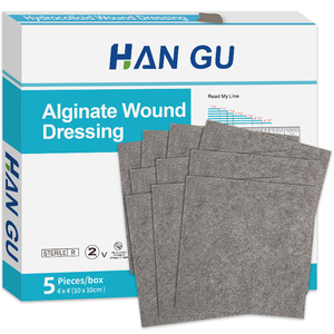 Perban disinfektan <span class=keywords><strong>Ion</strong></span> perak kalsium Alginate luka balutan Ag balutan Hemostasis untuk perawatan luka - Product Image 2