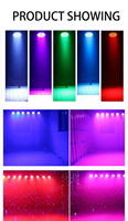 60pcs RGBWA Pleine Couleur Led Par Lumière pour Disco De Mariage En Plein Air Fête Éclairage De Scène DMX 512