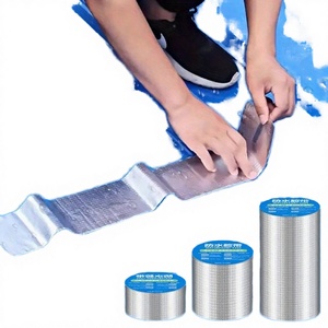 Cinta Adhesiva de Aluminio Reforzada DIGISMART para Techos, Tejas Metálicas, Agrietamientos de Terrazas, Reparación Autoadhesiva Impermeable - Product Image 2