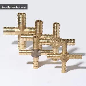 Conector <span class=keywords><strong>de</strong></span> <span class=keywords><strong>cobre</strong></span> tipo T <span class=keywords><strong>de</strong></span> tres vías, tipo Pagoda, tipo Y, tipo espiga, tipo L, tipo cuatro vías, para tuberías <span class=keywords><strong>de</strong></span> aceite, gas natural, fundición hexagonal - Product Image 4