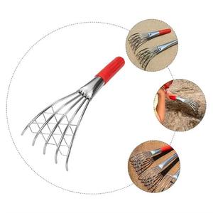 Râteau à <span class=keywords><strong>palourdes</strong></span> de plage, râteau à griffes de plage, râteau en métal, outil de pêche aux <span class=keywords><strong>palourdes</strong></span> de plage - Product Image 1