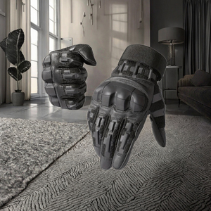 Gants de sport en cuir PU à coque souple, coussinets de protection antidérapants, adaptés aux enfants, pour les amateurs de plein air, pour la conduite estivale - Product Image 2