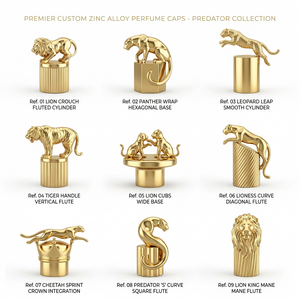 Coperchio Magnetico per Profumo in Zamac con Logo 3D Personalizzato, Design Creativo OEM&ODM - Product Image 2