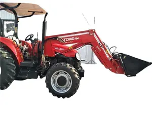 Tractor de jardín con cargador frontal, TZ02-TZ16, wih, SGS