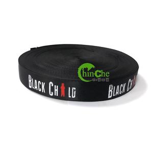 Benutzer definierte Nylon Gros grain gedruckt Blue Dog Paw Neck Ribbon 5-70mm für Werbe-und Geschäfts geschenke - Product Image 5