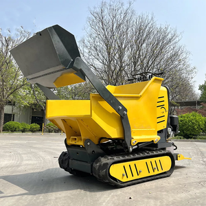 Mini Dumper Crawler Escalade Petit <span class=keywords><strong>Tracteur</strong></span> Transporteur À Chenilles Avec Chargeur Dumper Truck Crawler Orchard Garden Dumper Transporter - Product Image 5
