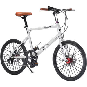 Vélo de course sur route HUOSEN GLC-004, frein à disque variable pour les trajets quotidiens, acier à haute teneur en carbone, 16 vitesses, 700c, charge de 150 kg - Product Image 6