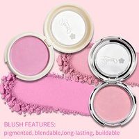 DOOUCI OEM/ODM Cosmétique de beauté Maquillage Naturel Éclat Contrôle du sébum Fard à joues Sakura Glow en poudre