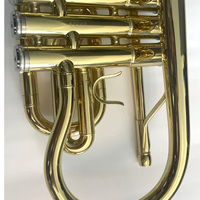 Cornet standard de niveau matériel en laiton jaune