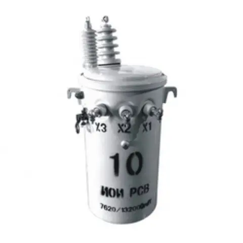 Óleo monofásico imerso Pole Mount Power Distribution Transformer 10kVA 100 kVA Segurança Elétrica 6-11/0.22-0.24 kv