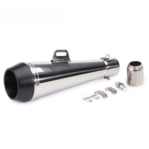 Tubos de Escape de Gran Cilindrada, Aptos para Modificación de Piezas de Yamaha Tmax 500 Kawasaki Huanglong 600, Tubos de Escape - Product Image 3