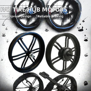 Moteurs de moyeu sans balais à engrenages pour pneus larges 20x4.0, 48V 750W, prix d'usine, vente en gros - Product Image 3