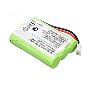 Batería recargable Ni-Mh 3.6V 800mAh AAA para teléfono inalámbrico, fabricada en China - Product Image 1