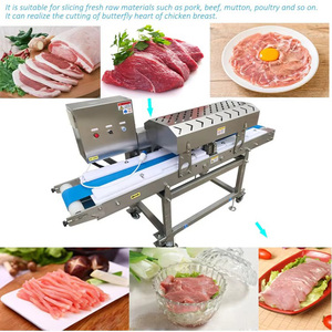 Cortador de tiras de <span class=keywords><strong>carne</strong></span> de olla caliente comercial eléctrico Rebanadoras de <span class=keywords><strong>carne</strong></span> fresca de cerdo - Product Image 5