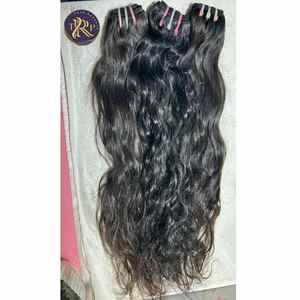 Cabello humano liso y rizado de alta calidad, natural y ondulado, 100%, para el trenzado de mujeres, directo del fabricante indio - Product Image 4