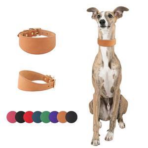 2025 <span class=keywords><strong>OEM</strong></span> Collier de chien personnalisé en cuir véritable pour petits chiens de taille moyenne - Product Image 4