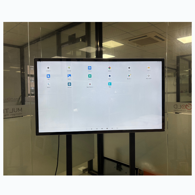 55 Inch 4K Capacitive Touch Screen Monitor with Android OS for Education Training & Business Meetings