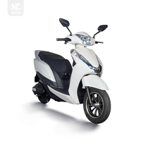 Scooter Eléctrico de Alta Velocidad con Motor de 1000W/2000W, Batería de Litio, Freno de Disco, Resistente al Agua, Scooter de Dos Ruedas