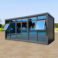 Maison mobile miniature de luxe, imperméable, écologique, durable, en acier léger