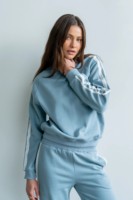 Ensemble 2 pièces pour femme, Nouveautés 2026, Survêtement assorti ultra doux en polyester/coton style mousseline