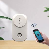 Prise intelligente WiFi moderne à télécommande, pratique avec contrôle intelligent pour prise de conférence Royaume-Uni, États-Unis, UE, AU