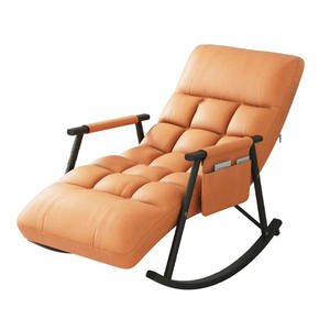 Sillón Mecedora Sofá Perezoso Tela Técnica Leathaire Butaca Individual <span class=keywords><strong>Chaise</strong></span> <span class=keywords><strong>Longue</strong></span> Reclinable - Product Image 4