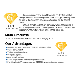 6000 seri ekstrusi daur ulang profil aluminium bingkai kustom profil berongga aluminium untuk mebel - Product Image 5