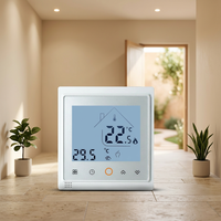 Thermostat numérique programmable WIFI en option pour ventilo-convecteur Telin/OEM AC603F 220V/24V, économie d'énergie, ignifuge PC+ABS