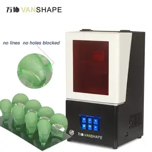 Vanshape printer 3D fotosensitif, perhiasan Dental presisi tinggi, printer 3D untuk Resin fotosensitif