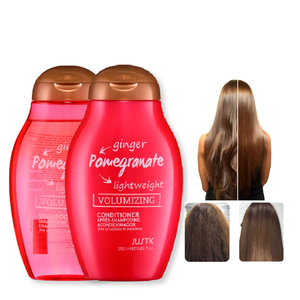 Fabricant de parfum shampooing pour la tête et les épaules pour cheveux fins gras hydratant brillant shampooing et après-shampooing au gingembre bio - Product Image 1