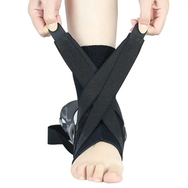 Tutore di supporto per caviglia regolabile per uomo e donna sport Running Foot Guard Protector stabilizzatore per ortesi distorsione alla caviglia