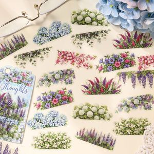 20 Adesivi per Confezione Serie 'Poems in Bloom' Adesivi per Journaling Impermeabili Accessori per Diario - Product Image 4
