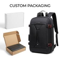 Mochila de Viaje de Negocios Unisex de Diseño Coreano, Impermeable, Antirrobo, de Poliéster, para Portátil, con Correas de Nailon con Amortiguación de Aire, para Estudiantes