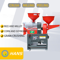 Moulin à riz à éplucher les grains de café de grande capacité Fraiseuse à riz diesel Machine à raice automatique Moulin à riz